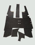 Floor trim set dark gray 6 pieces Citroën ID/DS