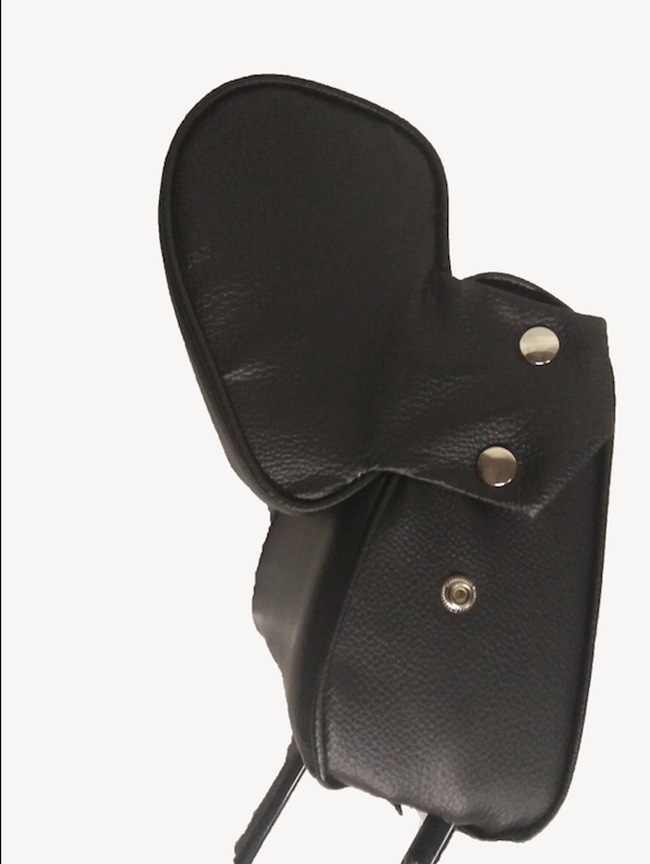 Head rest with black leatherette trimming narrow model 2 pieces Citroën ID/DS