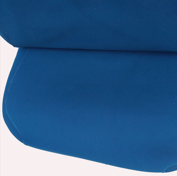 Front seat cover old model blue cloth Citroën ID/DS