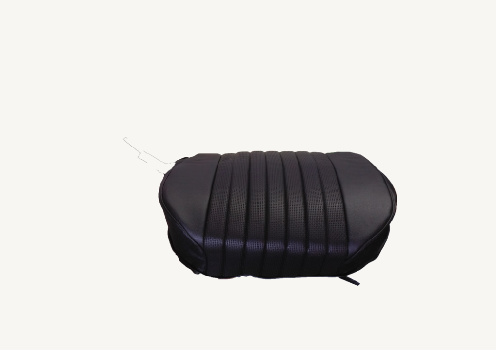 Front seat cover only sitting part black leatherette Citroën ID/DS