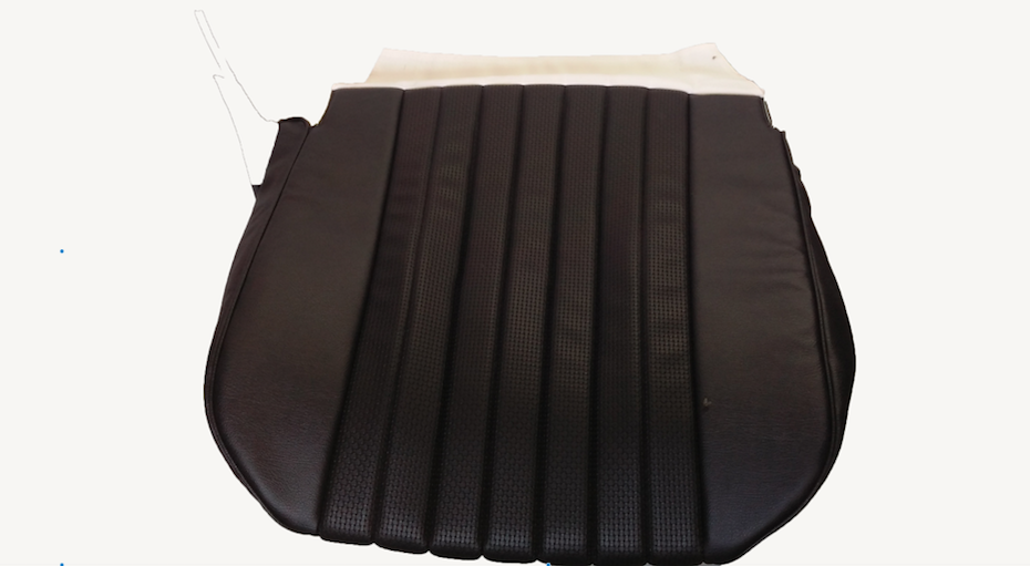 Front seat cover only sitting part black leatherette Citroën ID/DS