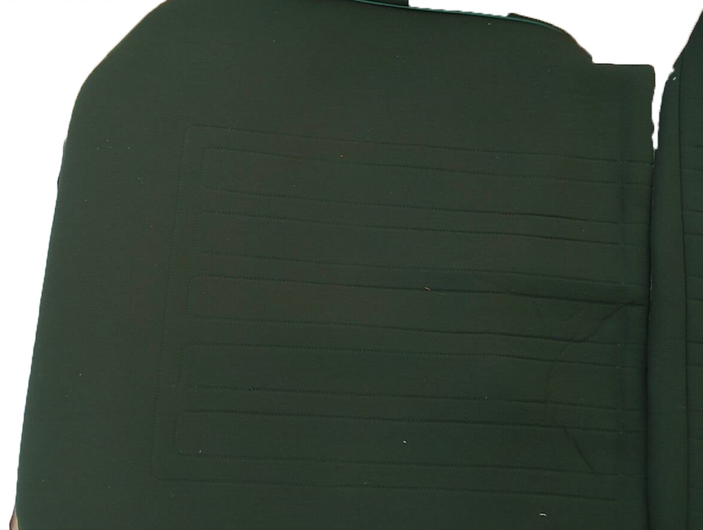 Set of seat covers for 1 caruperpecial green cloth Citroën ID/DS