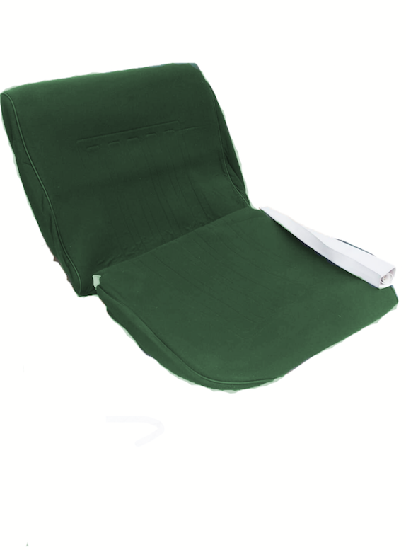 Front seat coveruperpecial green cloth Citroën ID/DS
