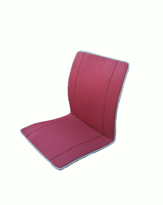 Original Sitzbezug-Set für Sitze aus rot gestreiftem Stoff (Exakte Kopie des Originalstoffes!) Jahre 50er 60er Citroën 2CV