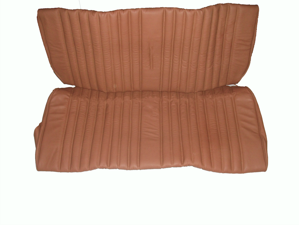 Rear bench cover light brown leather safari Citroën ID/DS