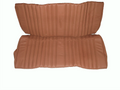 Rear bench cover light brown leather safari Citroën ID/DS