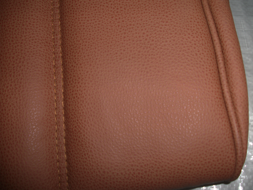 Rear bench cover light brown leather safari Citroën ID/DS