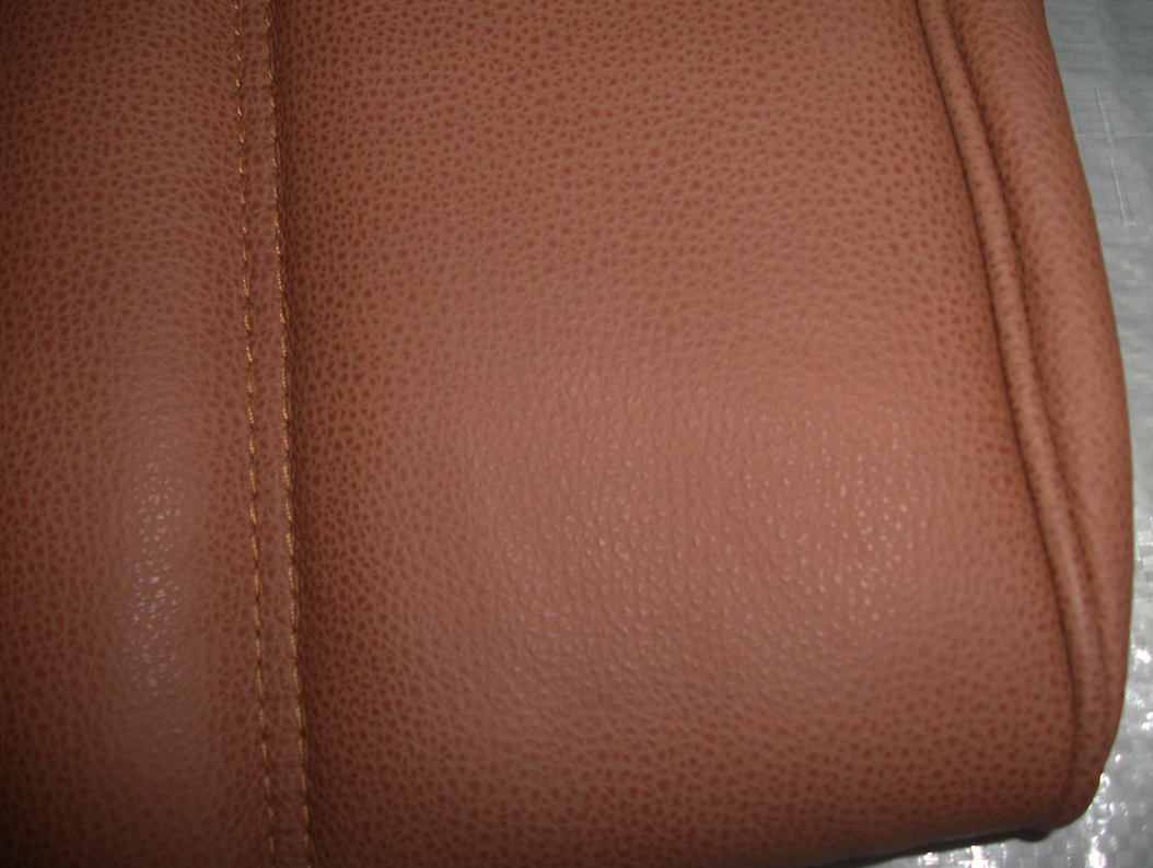 Rear bench cover light brown leather safari Citroën ID/DS