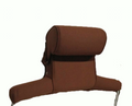 Head rest with caramel trimming wide model 2 pieces Citroën ID/DS
