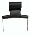 Head rest with black leatherette trimming wide model 2 pieces Citroën ID/DS