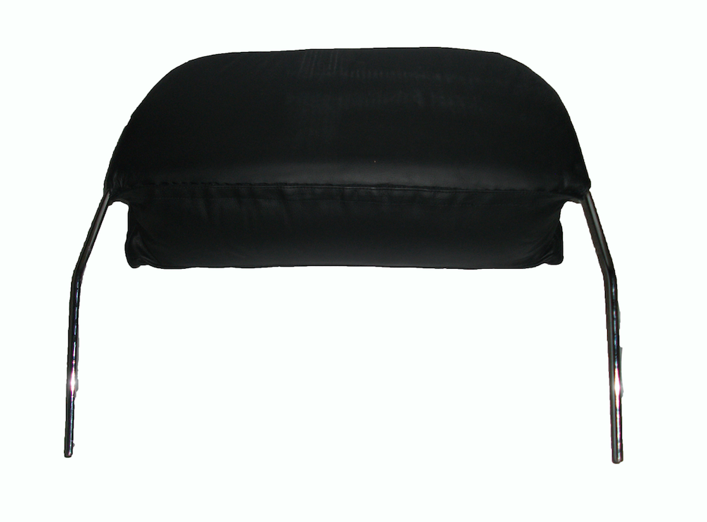 Head rest with black leather trimming for old types (bag shape) wide model 1 pieces Citroën ID/DS
