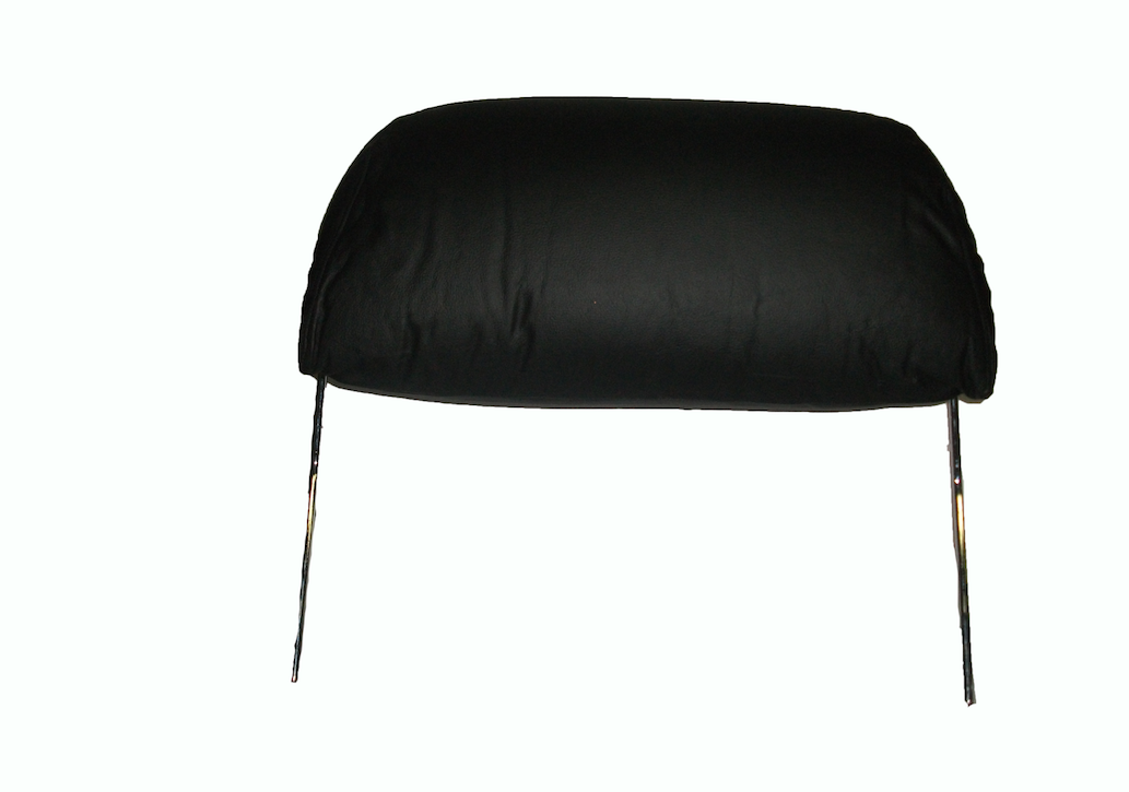 Head rest with black leather trimming for old types (bag shape) wide model 1 pieces Citroën ID/DS