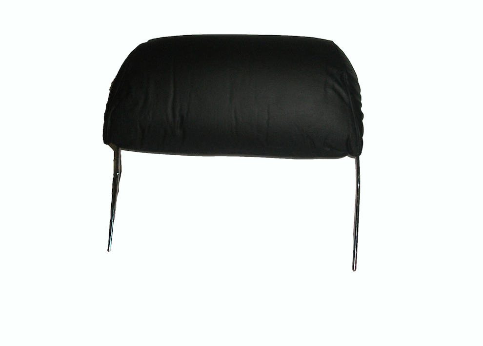 Head rest with black leather trimming for old types (bag shape) wide model 1 pieces Citroën ID/DS