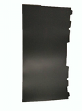 Rear bench backing in black plastic Citroën ID/DS