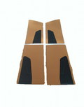 Türverkleidungs-Set ockerfarbener Stoff (flach für spezielle) Citroën ID/DS