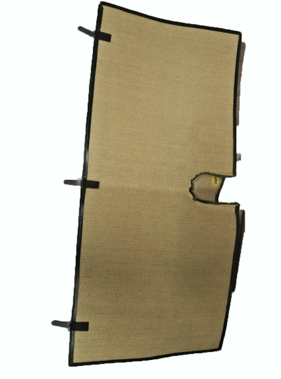 Rear carpet green without foam Citroën ID/DS