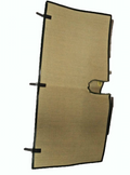 Rear carpet green without foam Citroën ID/DS