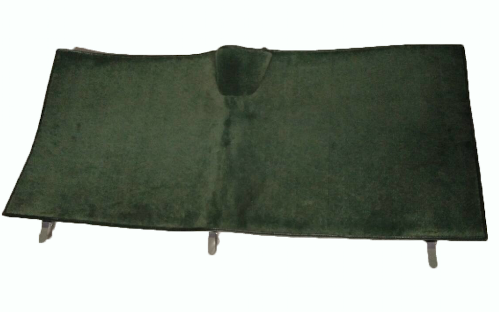Rear carpet green without foam Citroën ID/DS