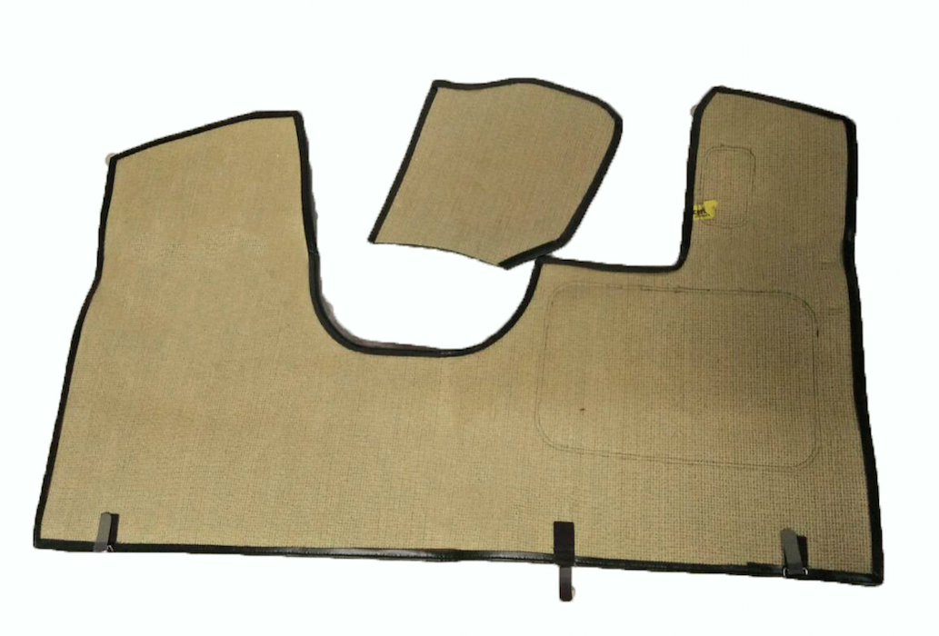 Front carpet green without foam Citroën ID/DS