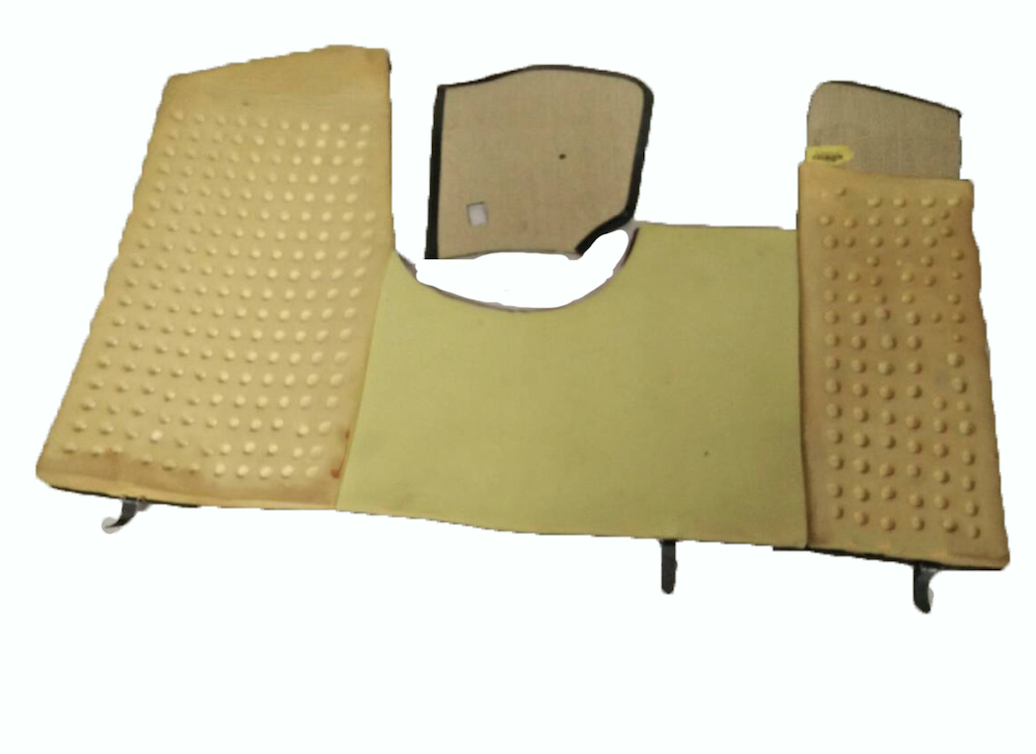 Front carpet green with foam Citroën ID/DS