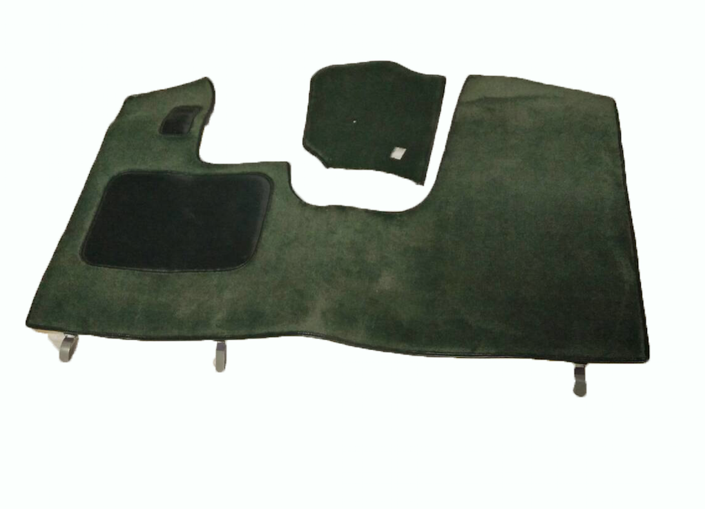 Front carpet green with foam Citroën ID/DS