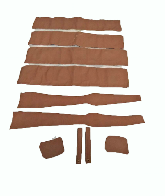 Pallas set [10] in light brown leather Citroën ID/DS