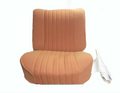 Front seat cover pallas 70-73 ocher cloth Citroën ID/DS