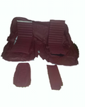 Original rear bench cover red leather (seat: 1 piece back: 4 pieces) Citroën SM