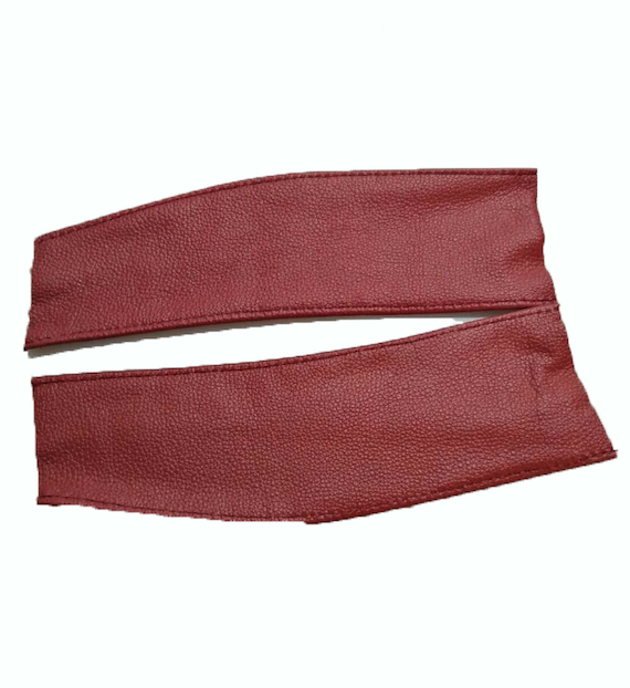 Spring cover patches red leather Citroën ID/DS