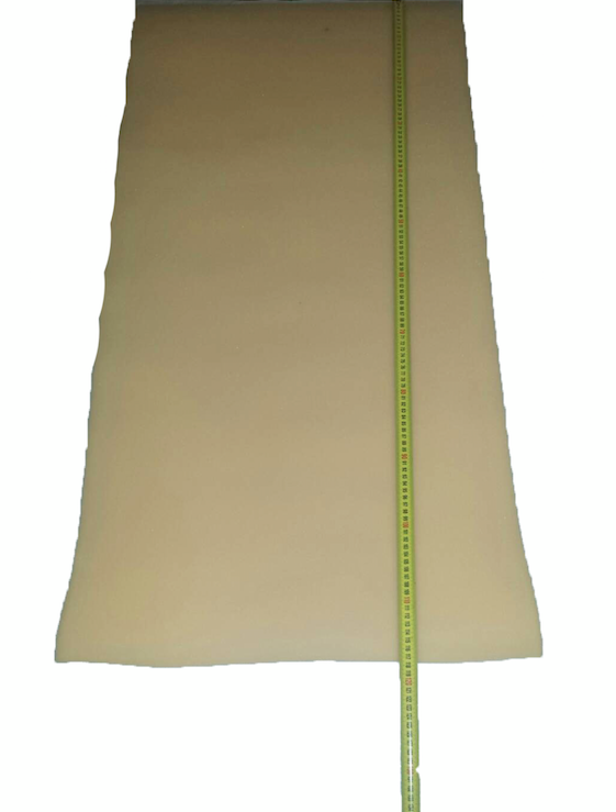 Foam layer (10x 600 x 1200 mm) to apply over the bench frame and under the seat cover of a front seat Dyane Citroën 2CV