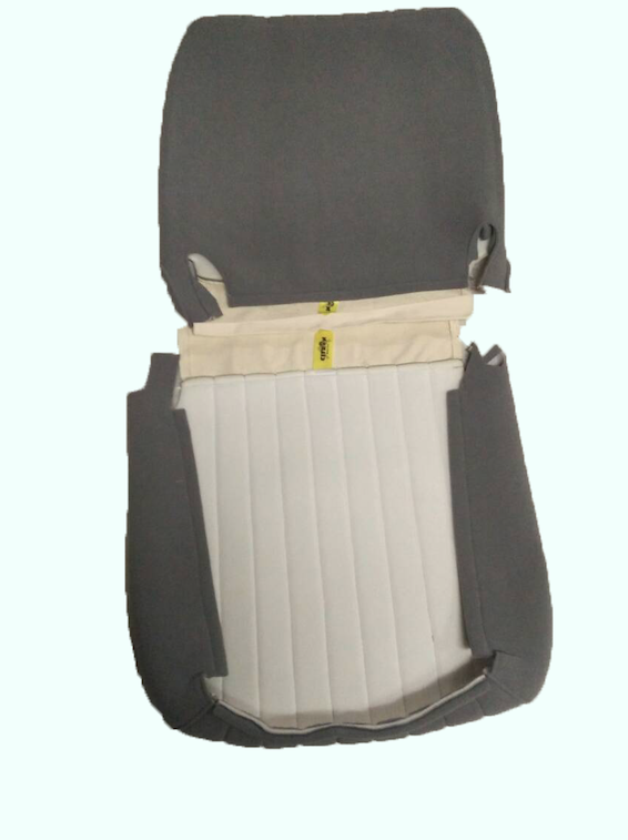 Original-Sitzbezug-Set für Vordersitz in grauem Stoff (kühl im Sommer!) Citroën HY