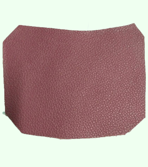 Centre pillar trimming lower part red leather R Citroën ID/DS