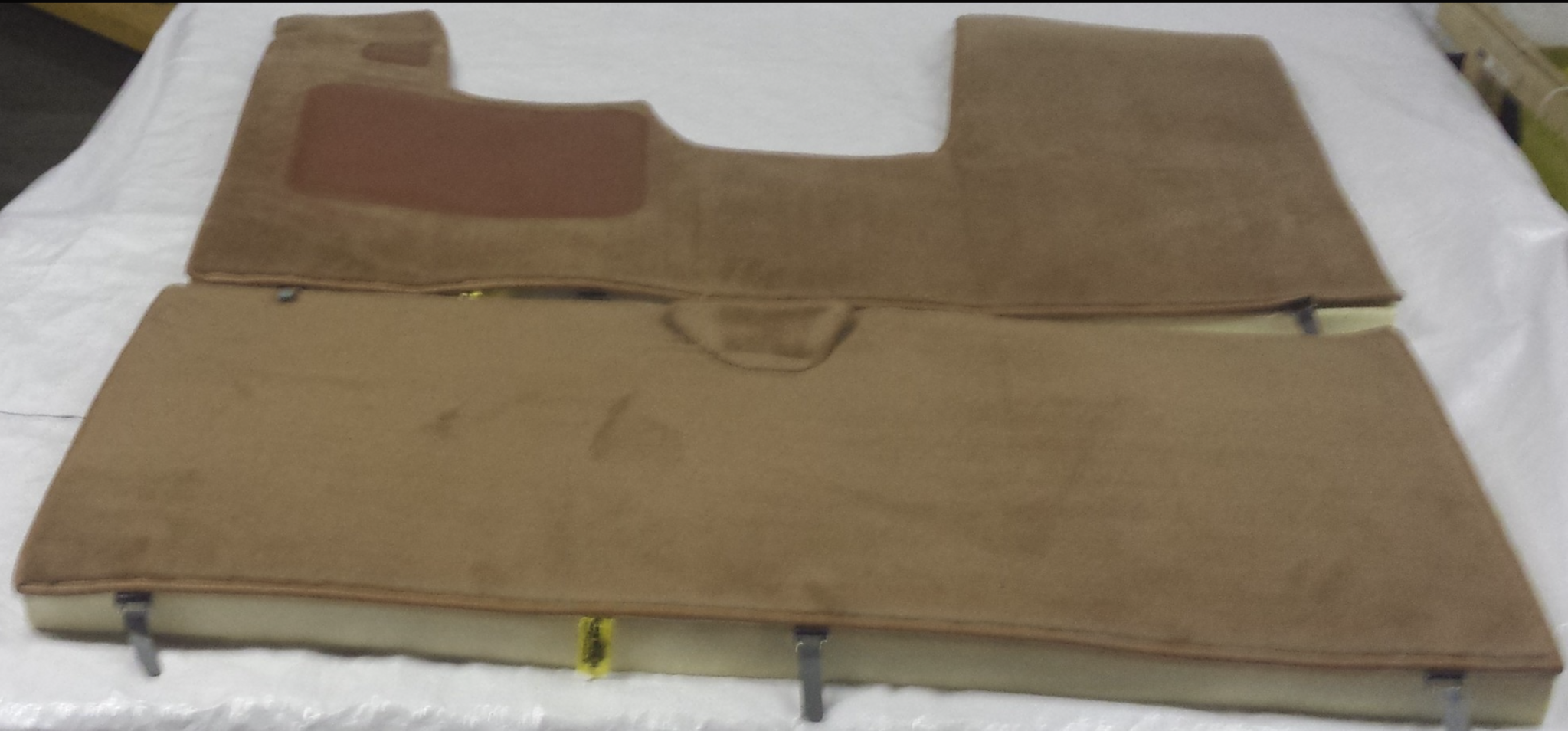 Full carpet set without foam brown Citroën ID/DS